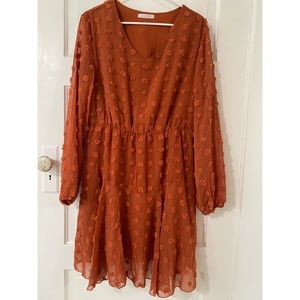 Kirundo. Large. Elastic waist. Swiss dot.